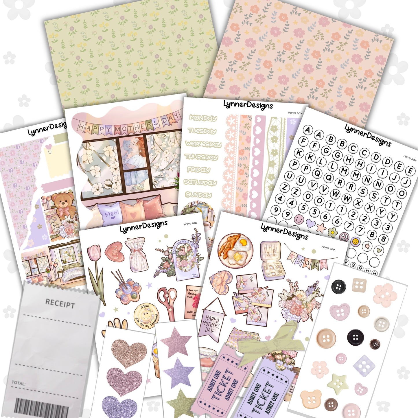 Journaling Kit / Junk Journal - Mom’s Day