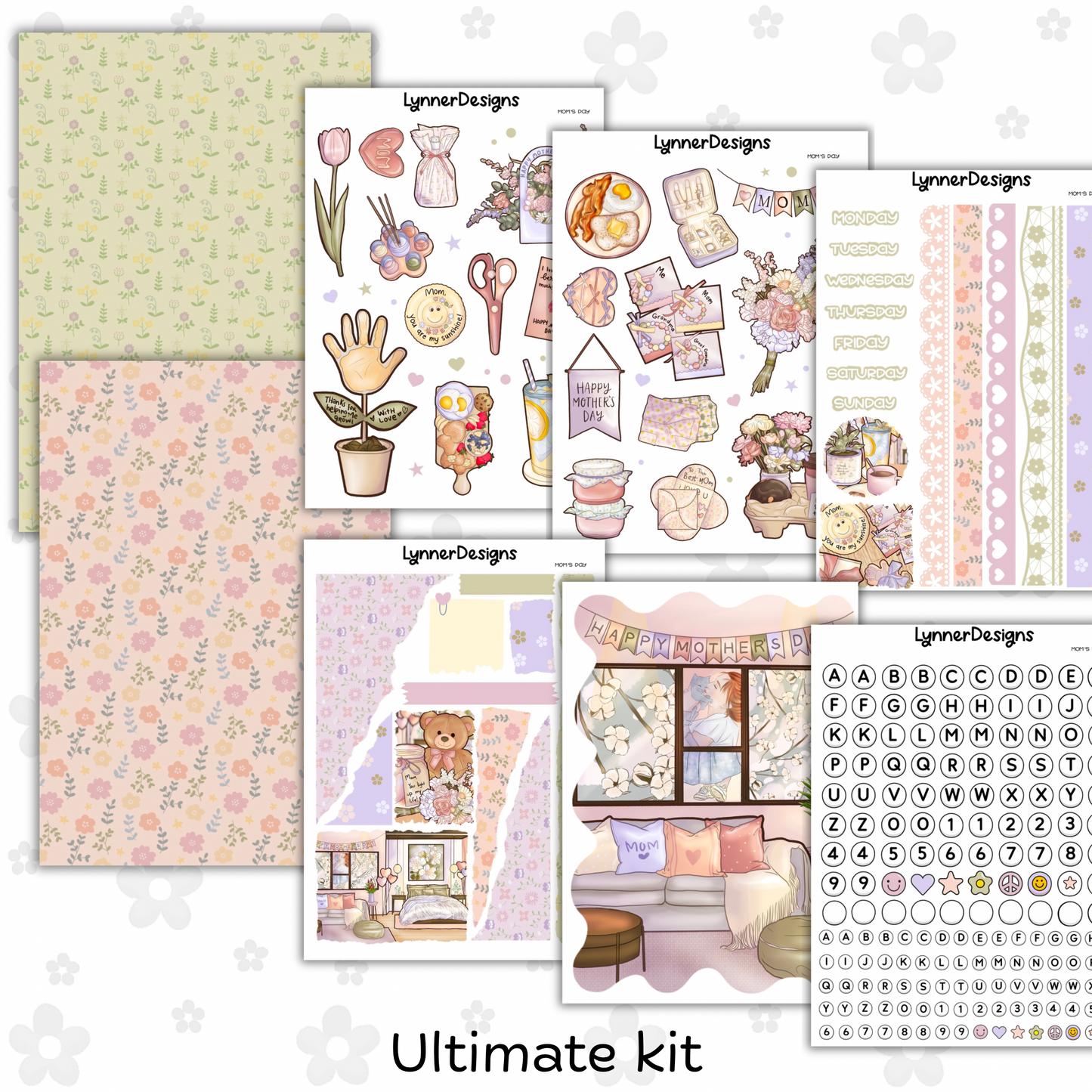 Journaling Kit / Junk Journal - Mom’s Day