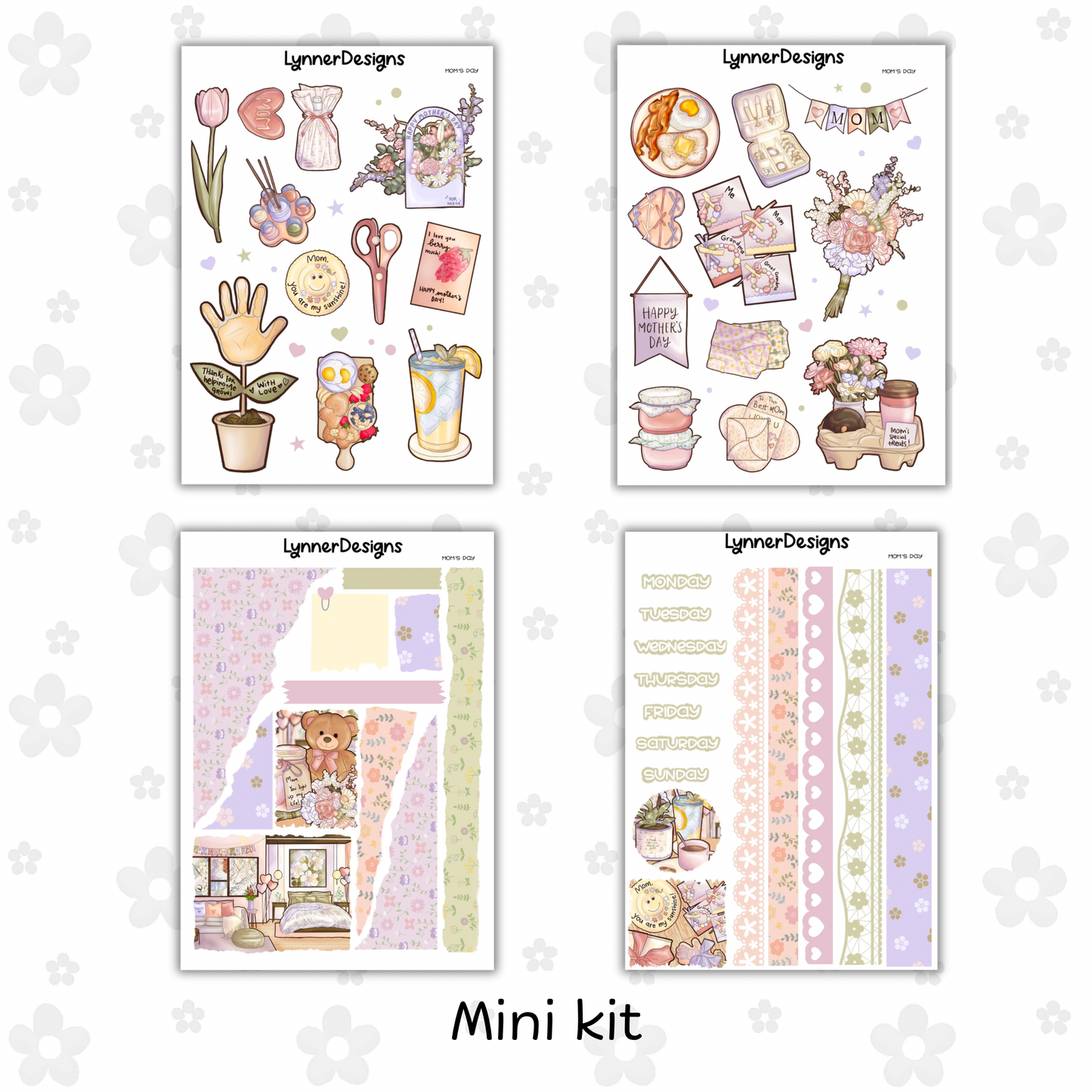 Journaling Kit / Junk Journal - Mom’s Day
