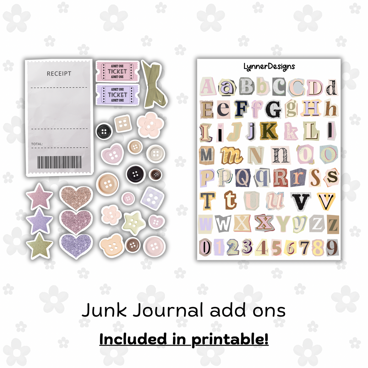 Printable - Mom’s Day Journaling / Junk Journal Kit