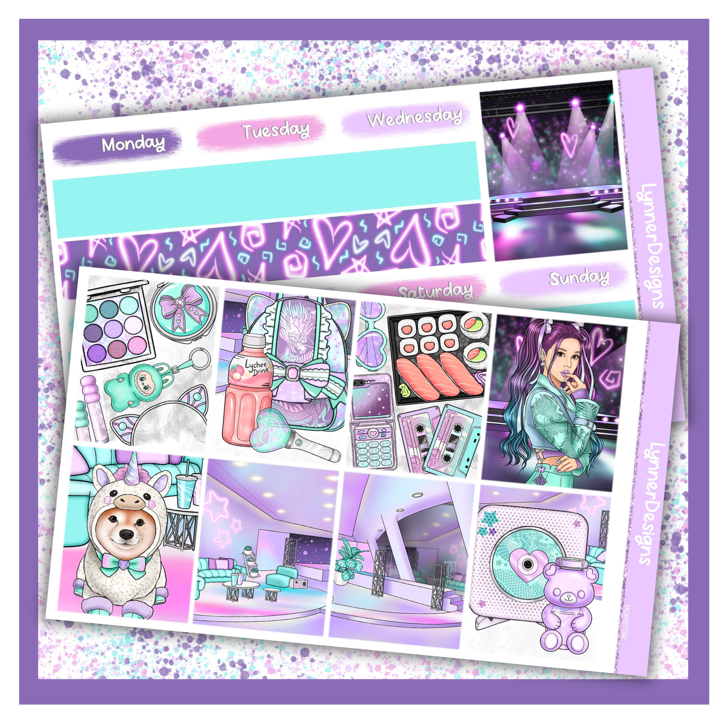 Popstar - Vertical Weekly Kit