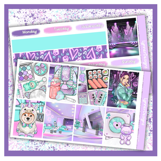 Popstar - Vertical Weekly Kit