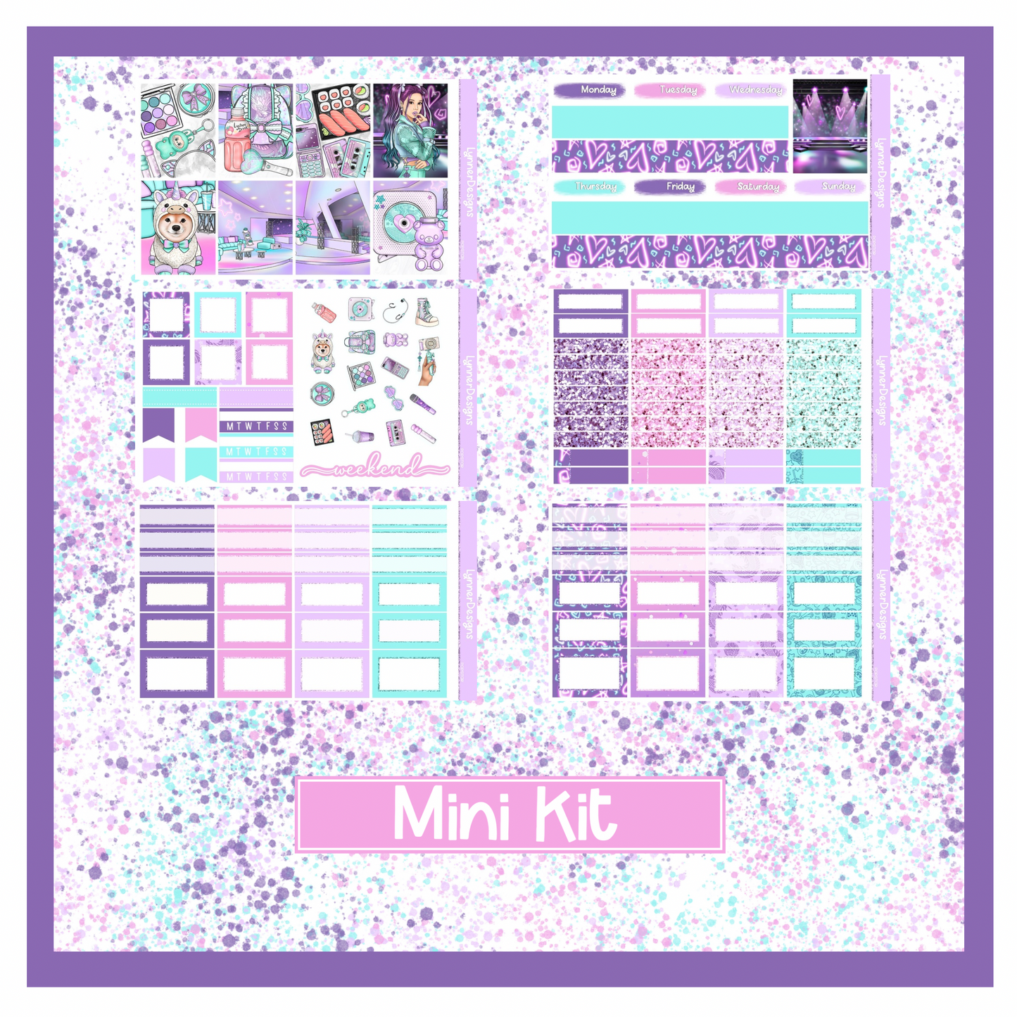 Popstar - Vertical Weekly Kit