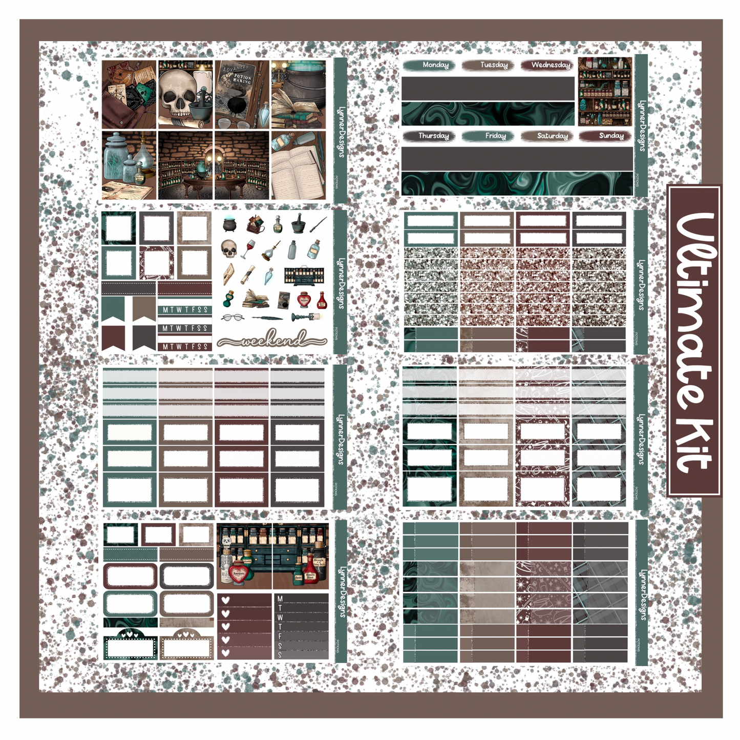 Potions - Vertical Weekly Kit