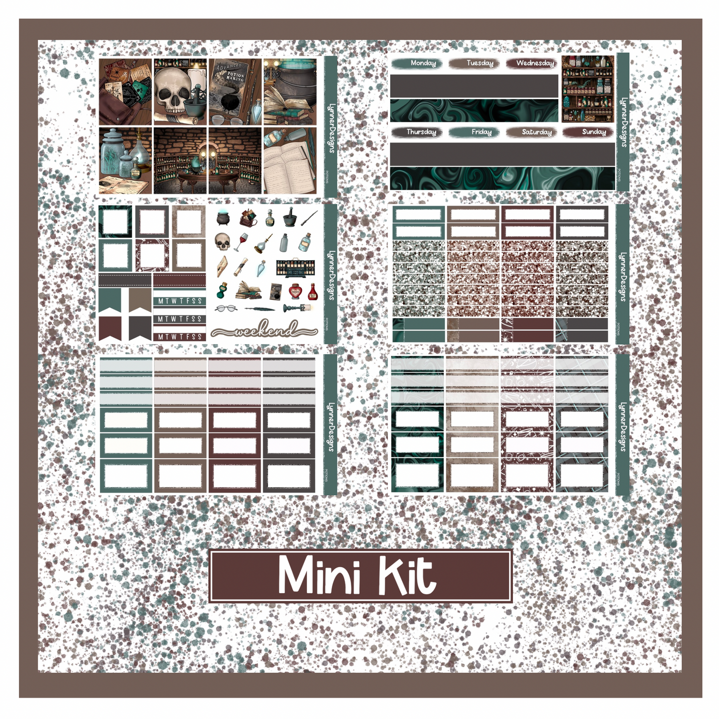 Potions - Vertical Weekly Kit
