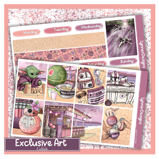 Galactic Summer - Vertical Weekly Kit