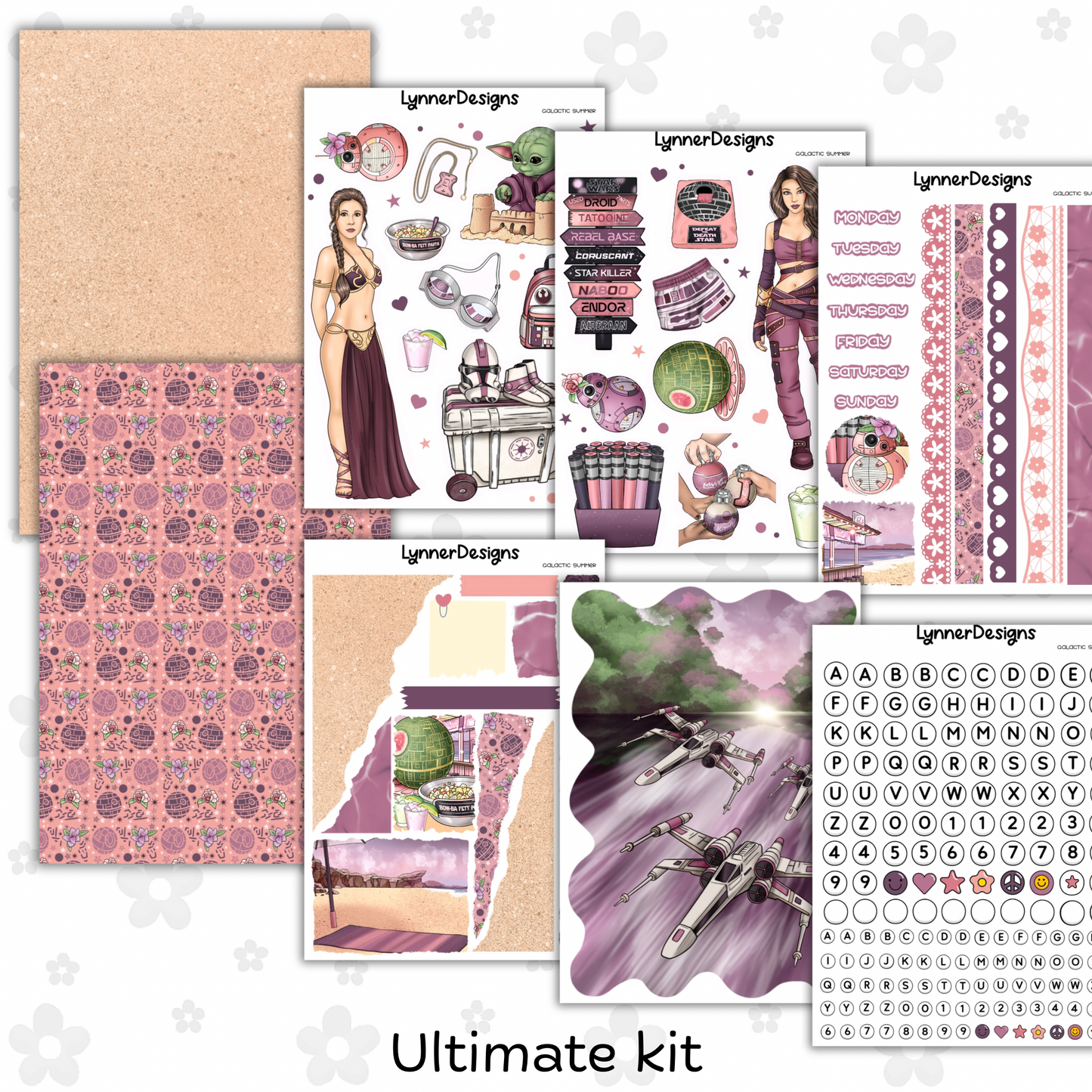 Journaling Kit / Junk Journal - Galactic Summer