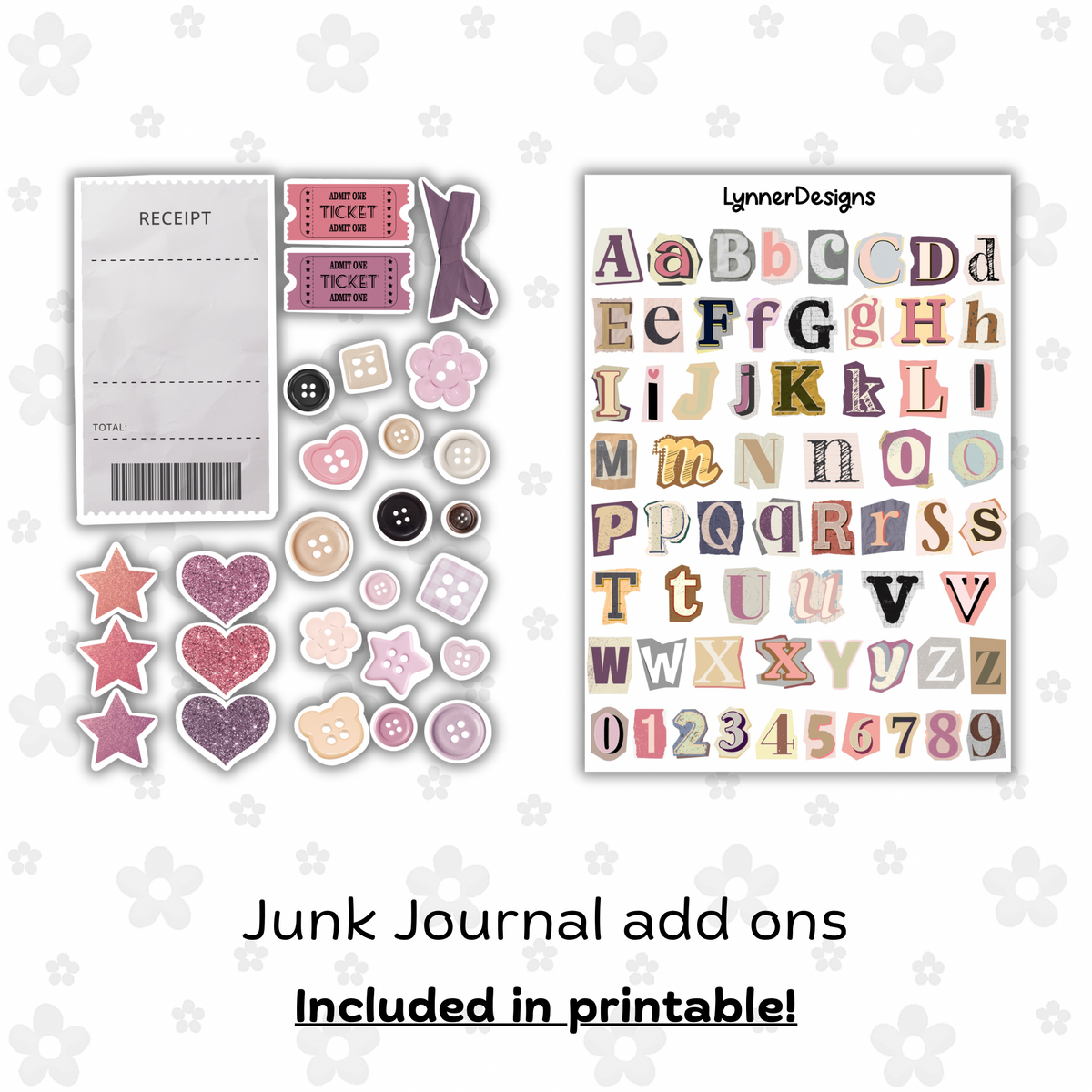 Printable - Galactic Summer Journaling / Junk Journal Kit