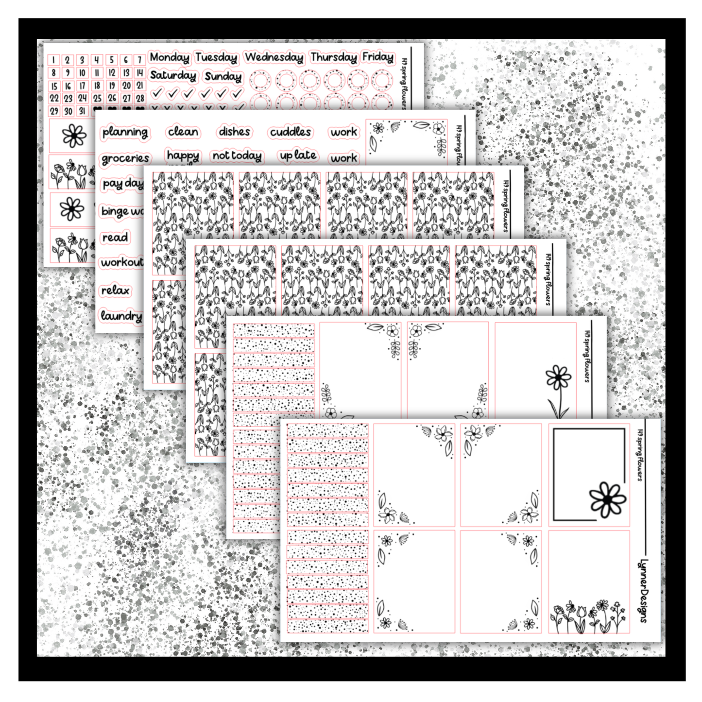149 Spring Flowers - Foil Pack