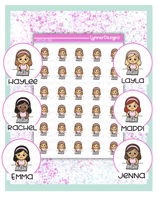 002 Girl Character - Planning