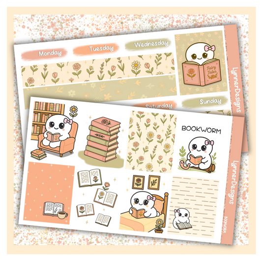 Bookworm - Vertical Weekly Kit - Quinn
