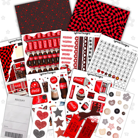 Journaling Kit / Junk Journal - Cola Addict