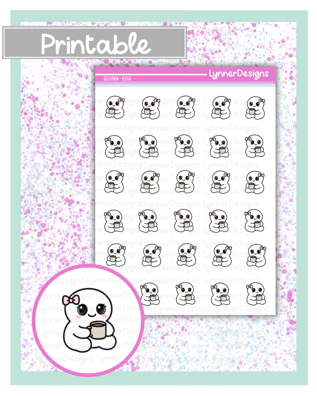 Printable - Quinn 006 - Coffee