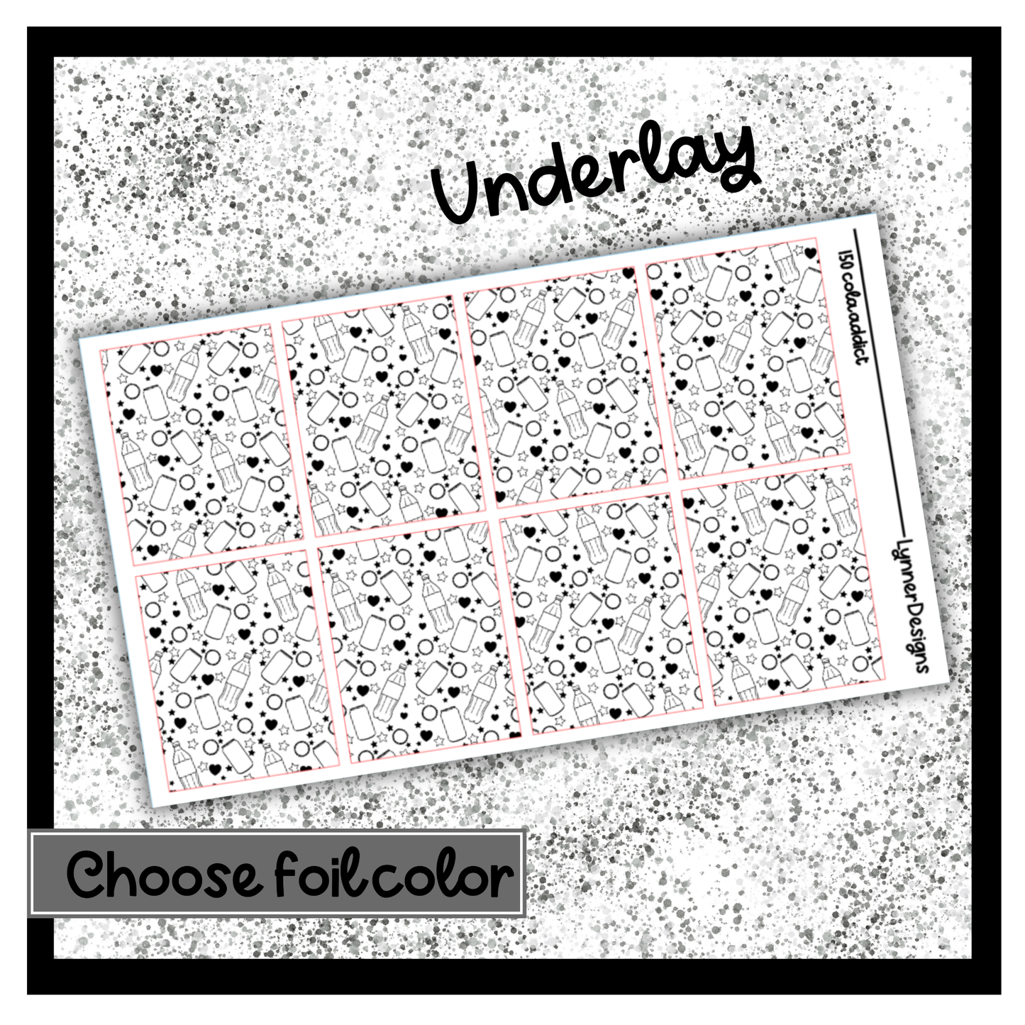 150 Cola Addict - Underlays