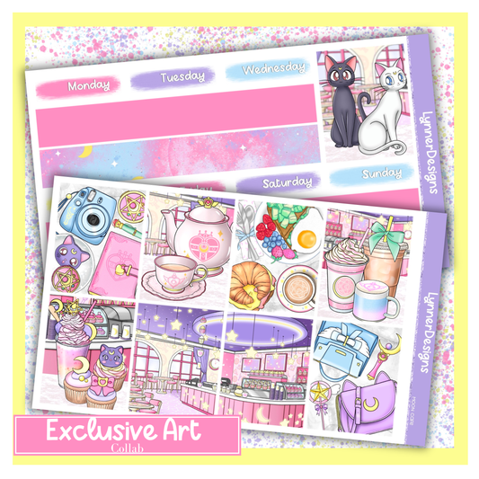 Moon Cafe - Vertical Weekly Kit