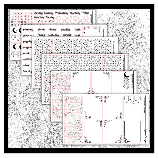 152 Moons & Stars - Foil Pack
