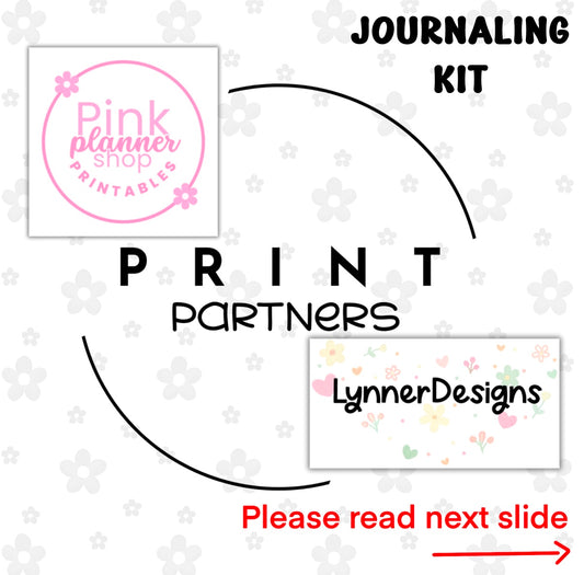Pink Planner Shop - Journaling Kit - Print & Cut For You