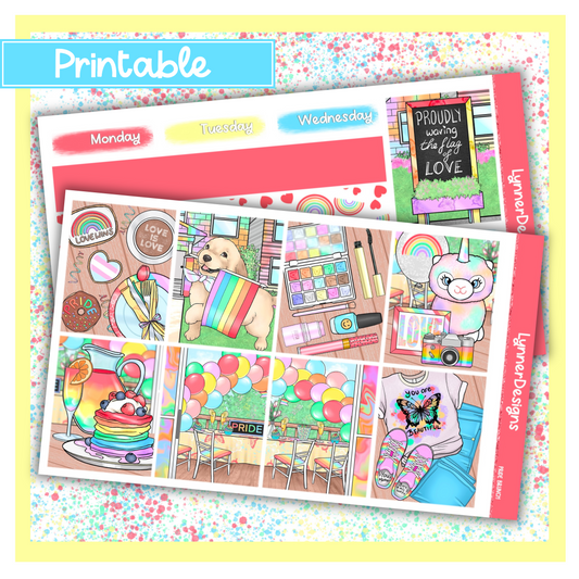 Printable - Pride Brunch Weekly Kit