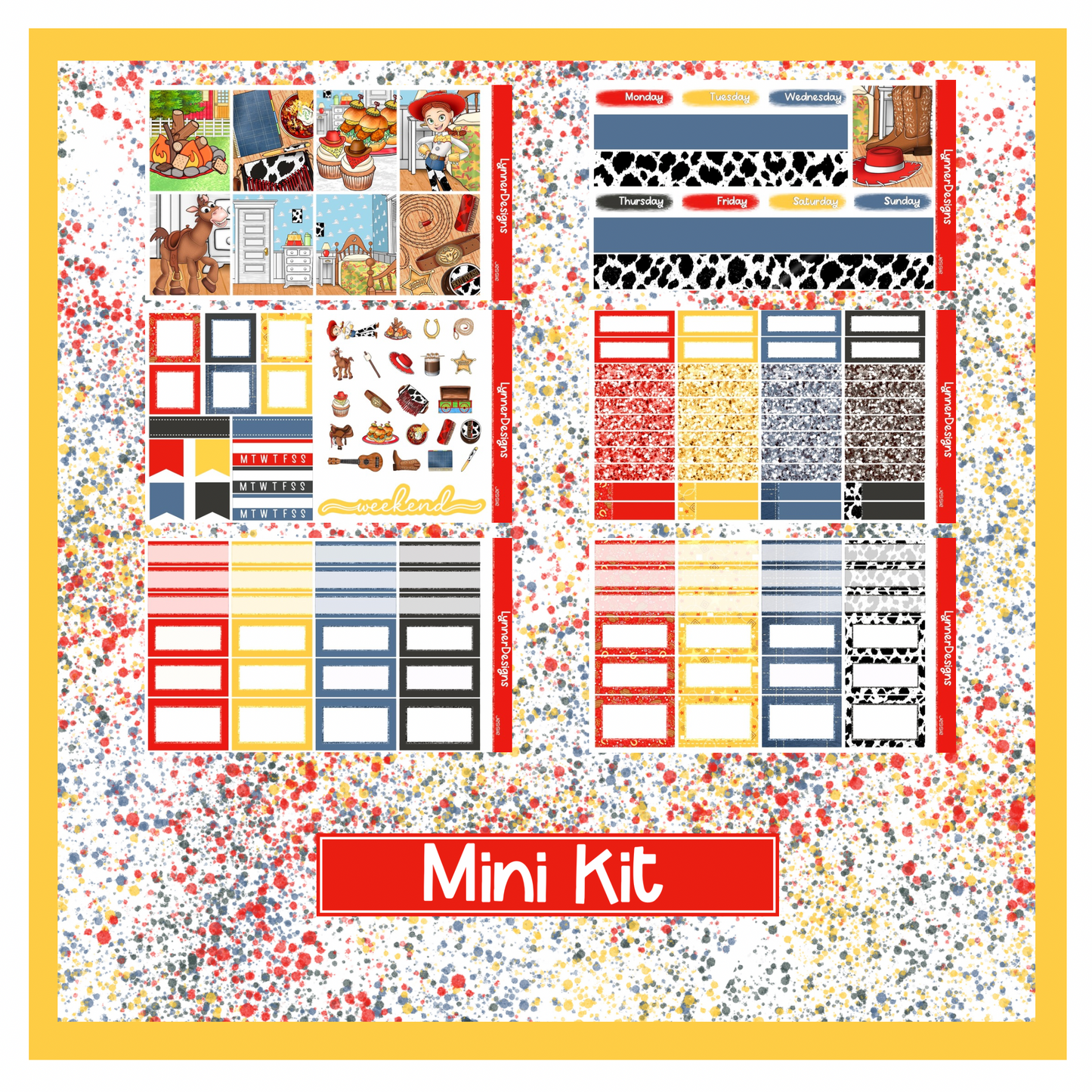 Jessie - Vertical Weekly Kit