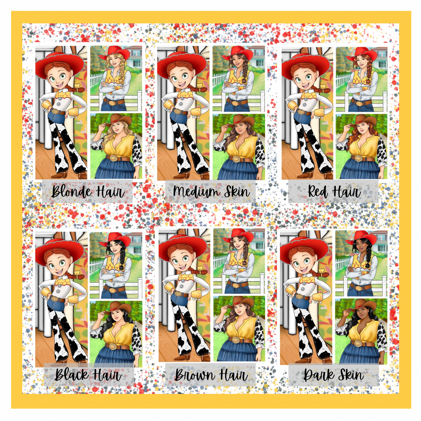 Printable - Jessie - Vertical Weekly Kit