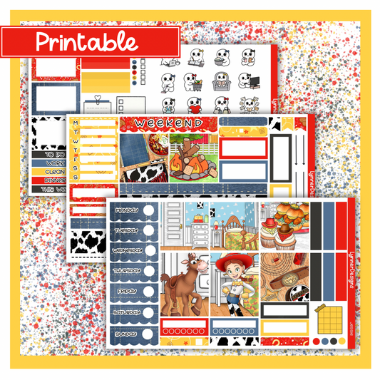 Printable - Jessie Hobonichi Cousin Weekly Kit