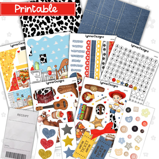 Printable - Jessie Journaling / Junk Journal Kit