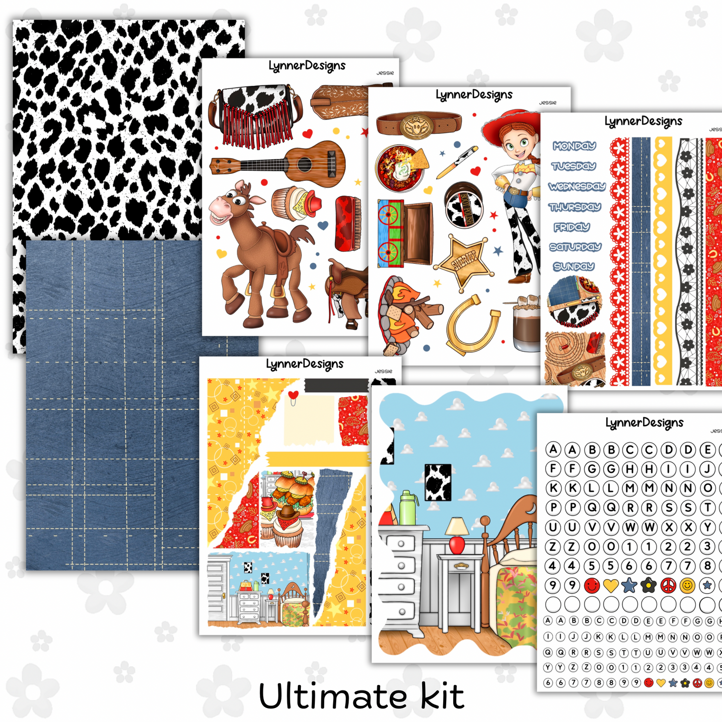 Printable - Jessie Journaling / Junk Journal Kit