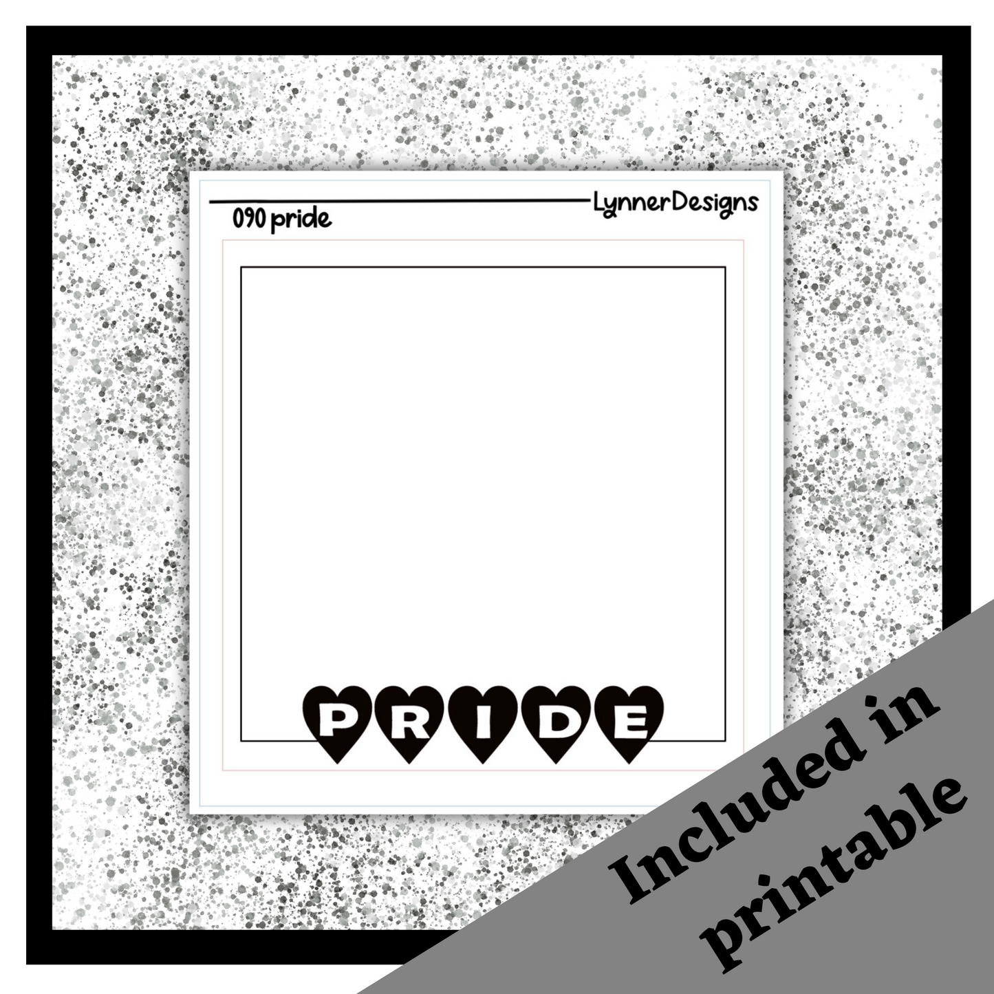 Printable 090 Pride Foil Pack