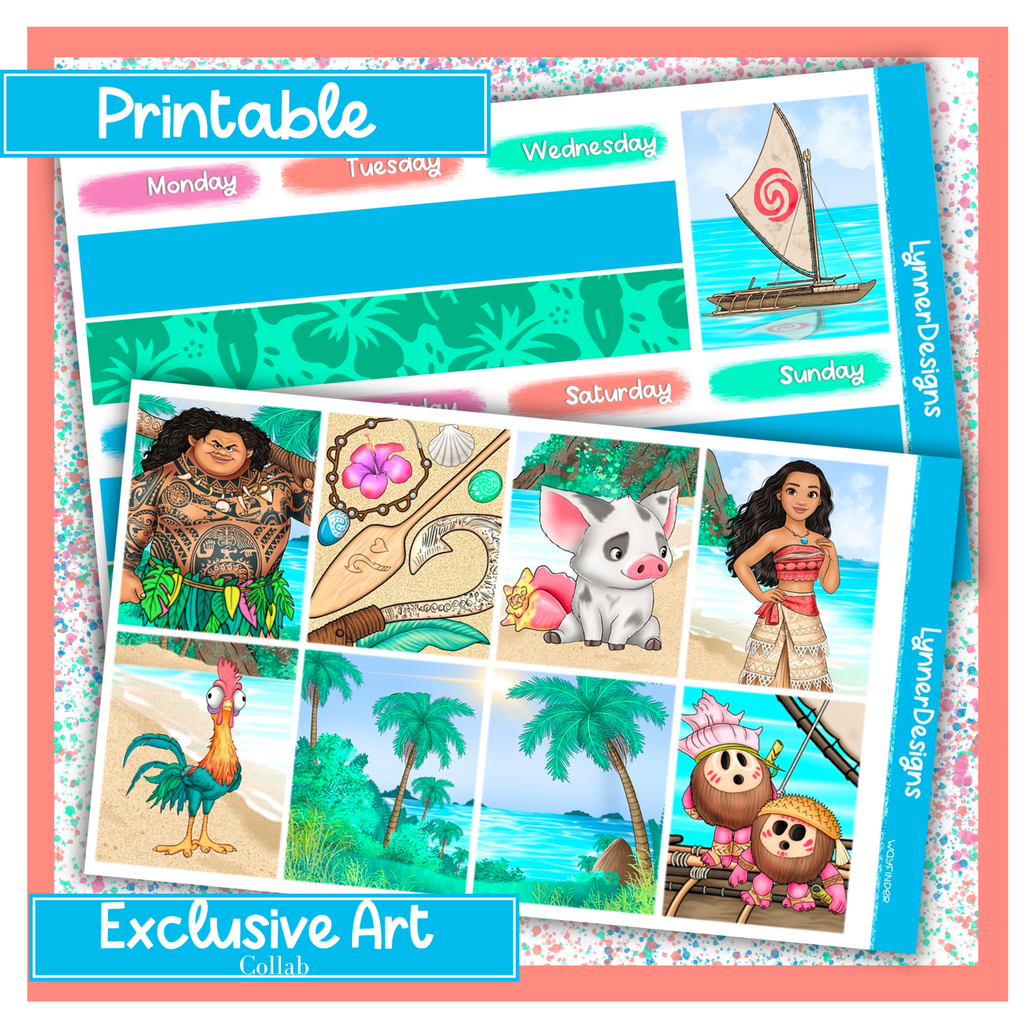 Printable - Wayfinder - Vertical Weekly Kit