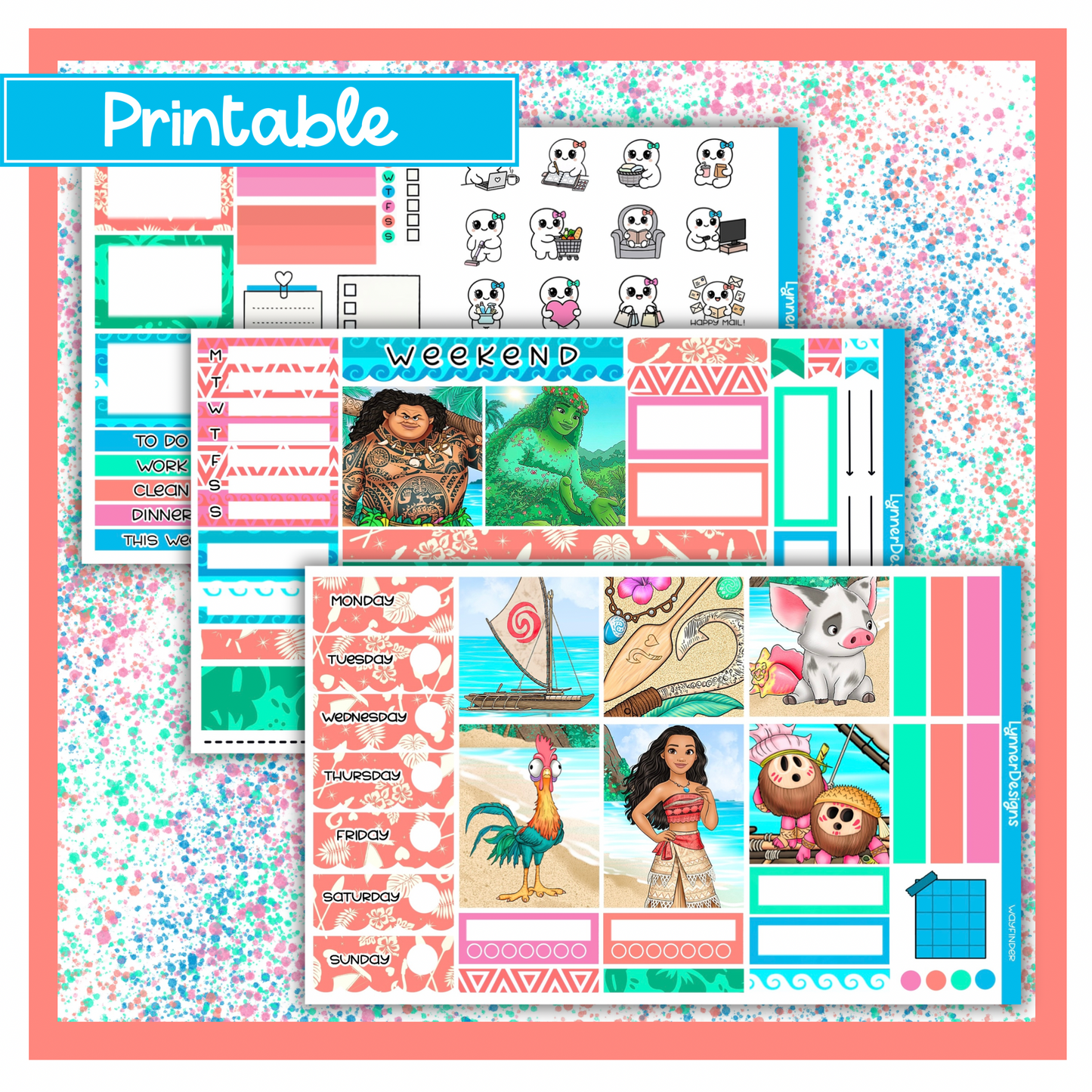 Printable -Wayfinder Hobonichi Cousin Weekly Kit