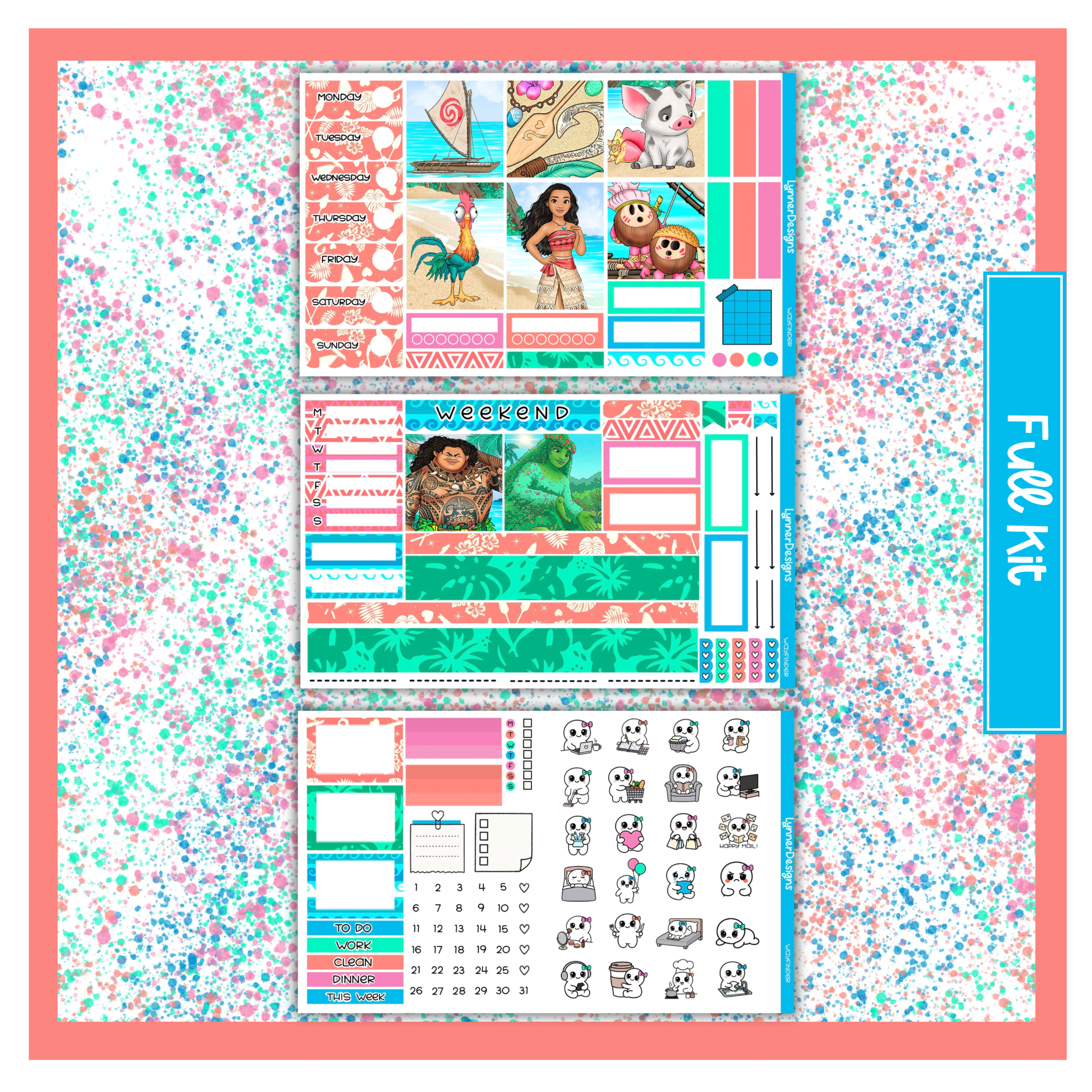 Printable -Wayfinder Hobonichi Cousin Weekly Kit – LynnerDesigns