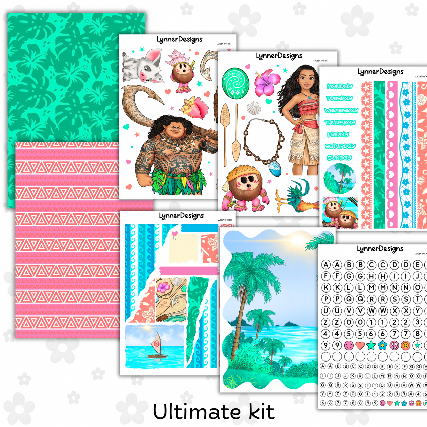 Printable - Wayfinder Journaling / Junk Journal Kit