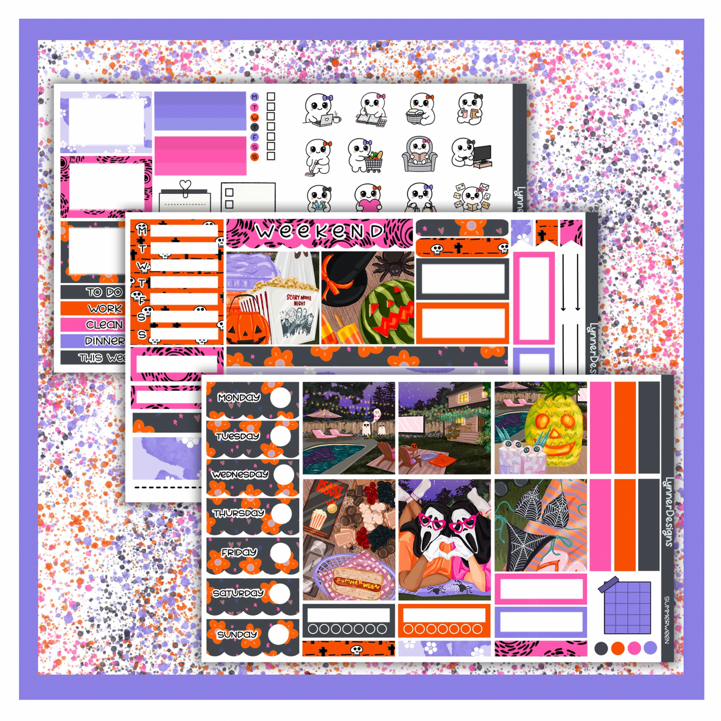 Summerween - Hobonichi Cousin Weekly Kit