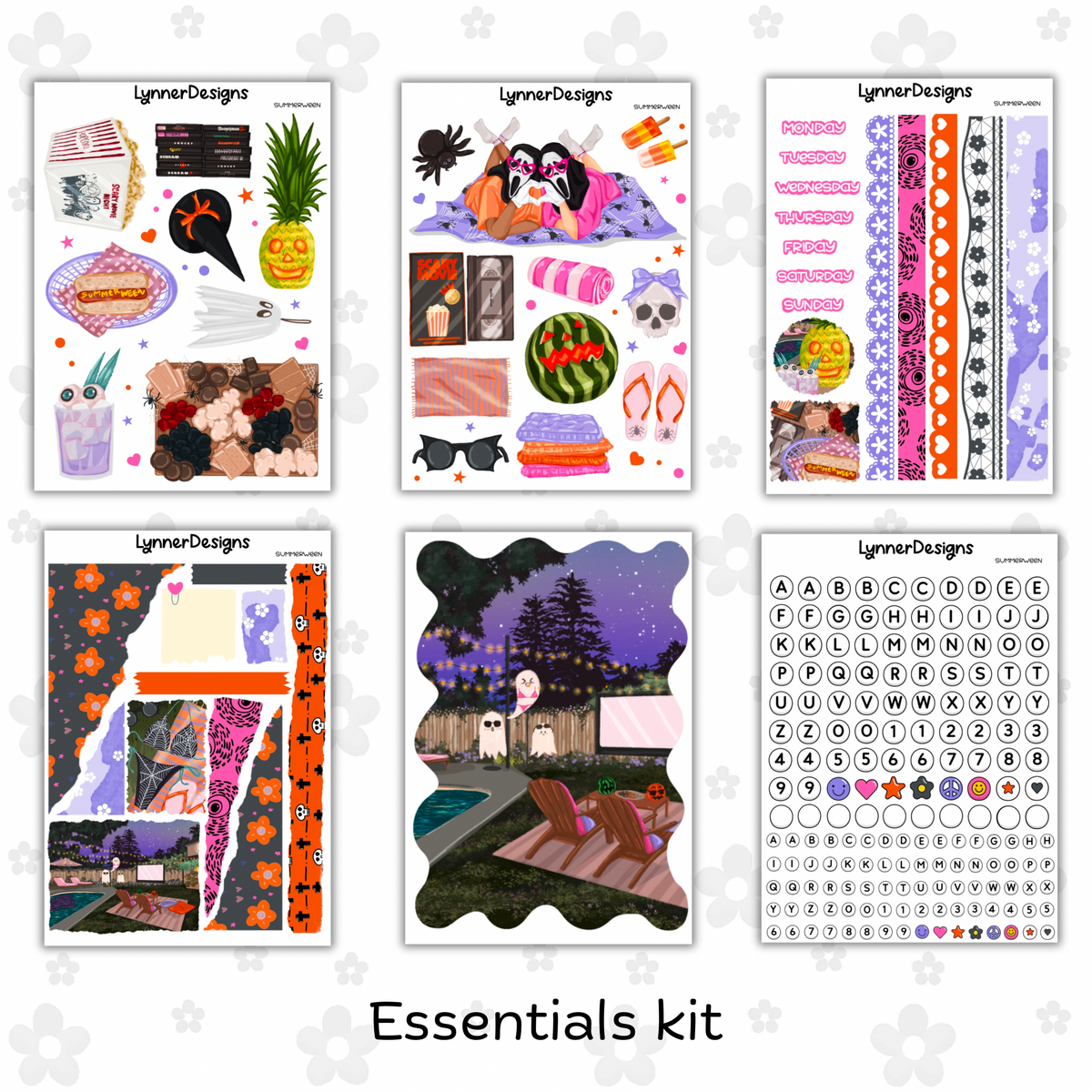 Journaling Kit / Junk Journal - Summerween