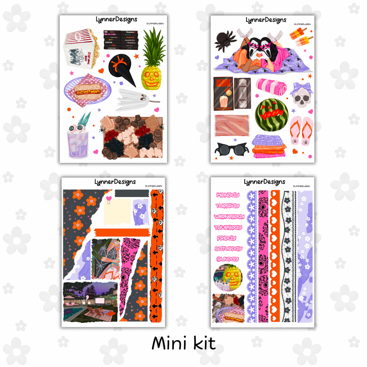 Journaling Kit / Junk Journal - Summerween
