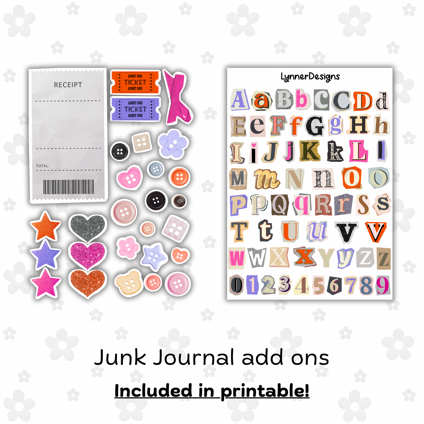 Printable - Summerween Journaling / Junk Journal Kit