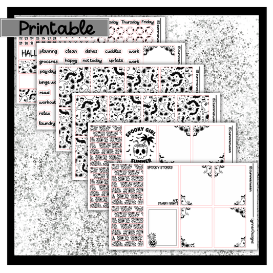 Printable - 155 Summerween Foil Pack