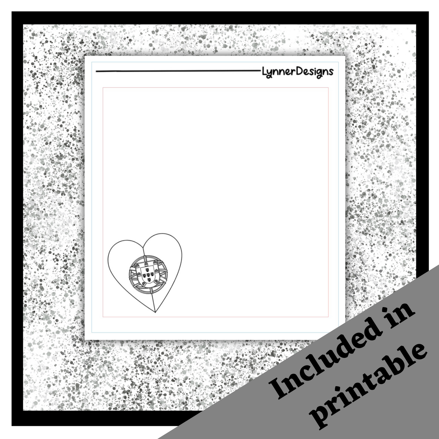 Printable 092 Portugal Foil Pack