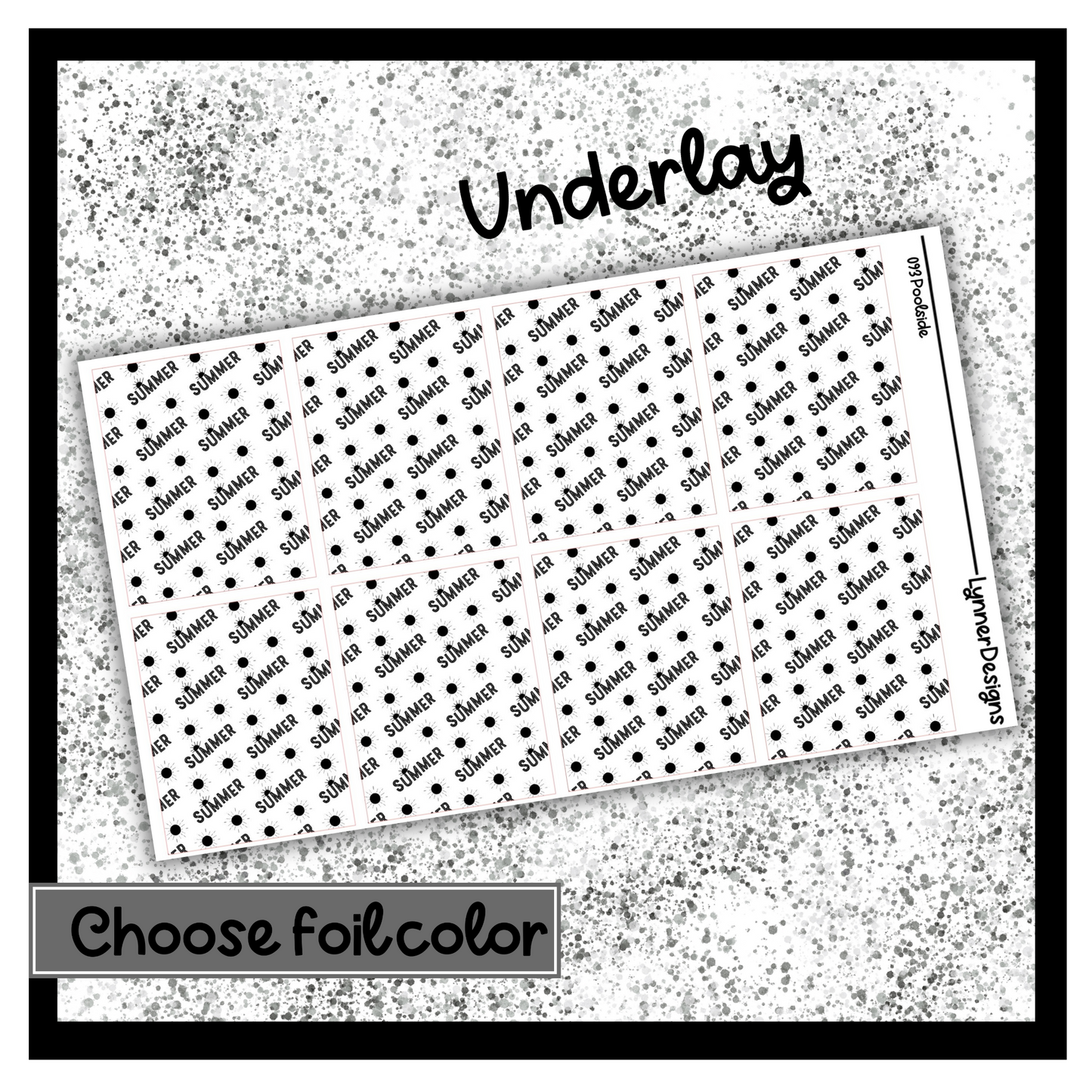 093 Poolside - Underlays