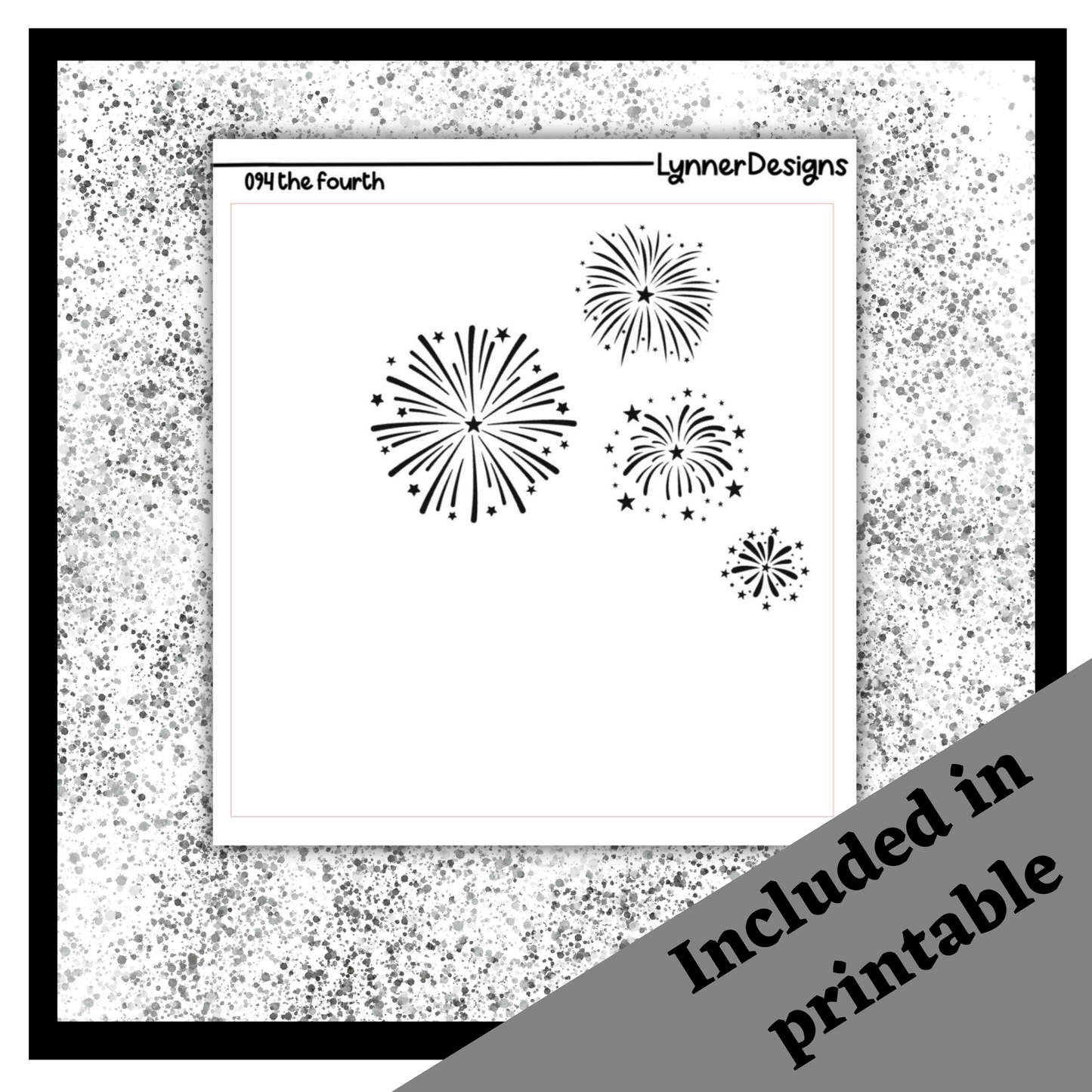 Printable 094 The 4th Foil Pack