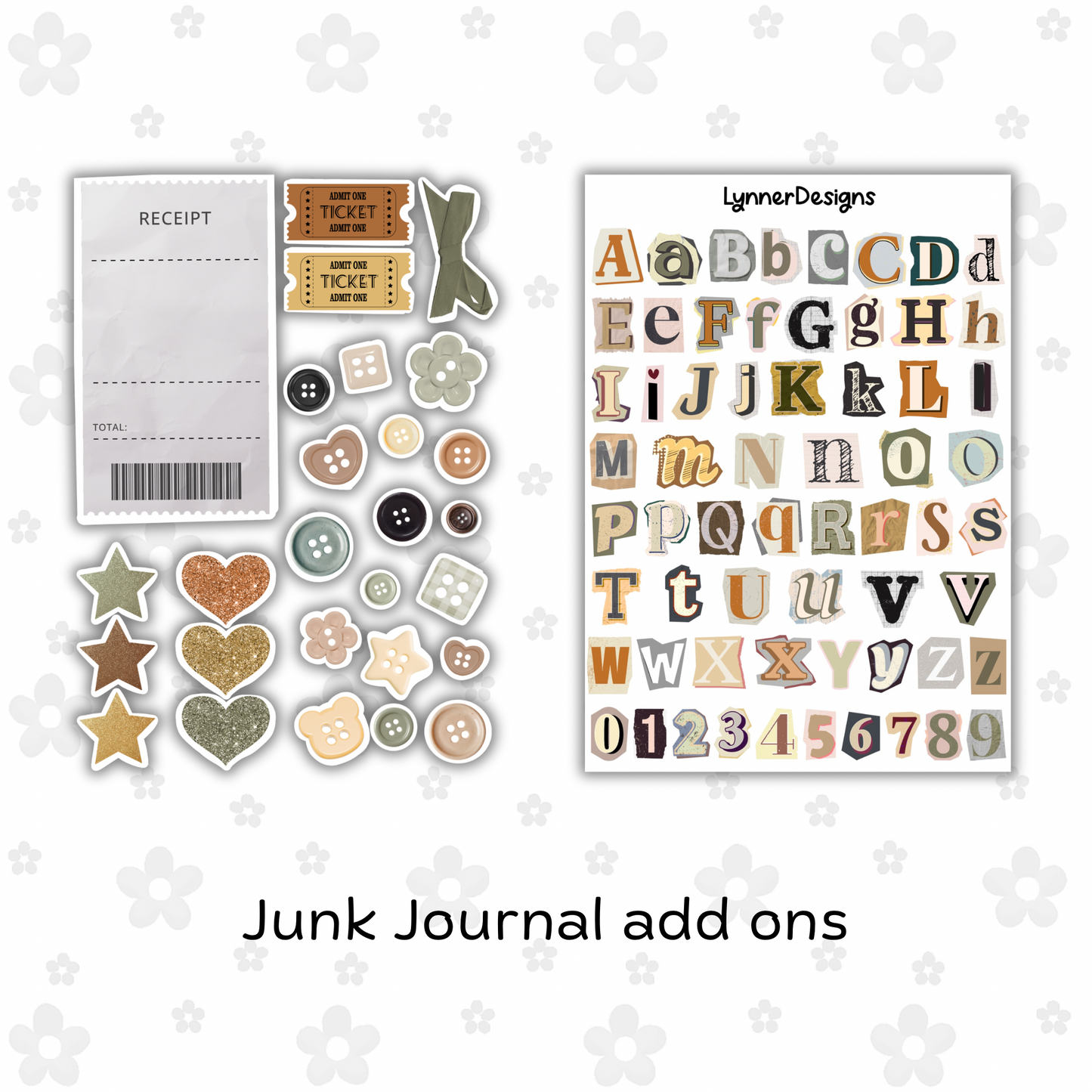 Journaling Kit / Junk Journal - Boho Bungalow