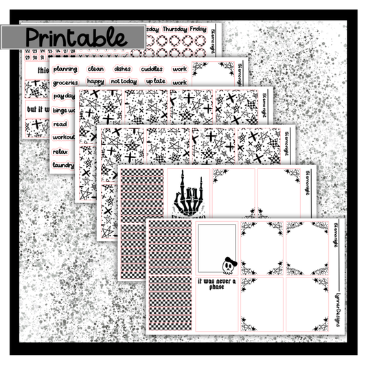 Printable - 156 Emo Night Foil Pack