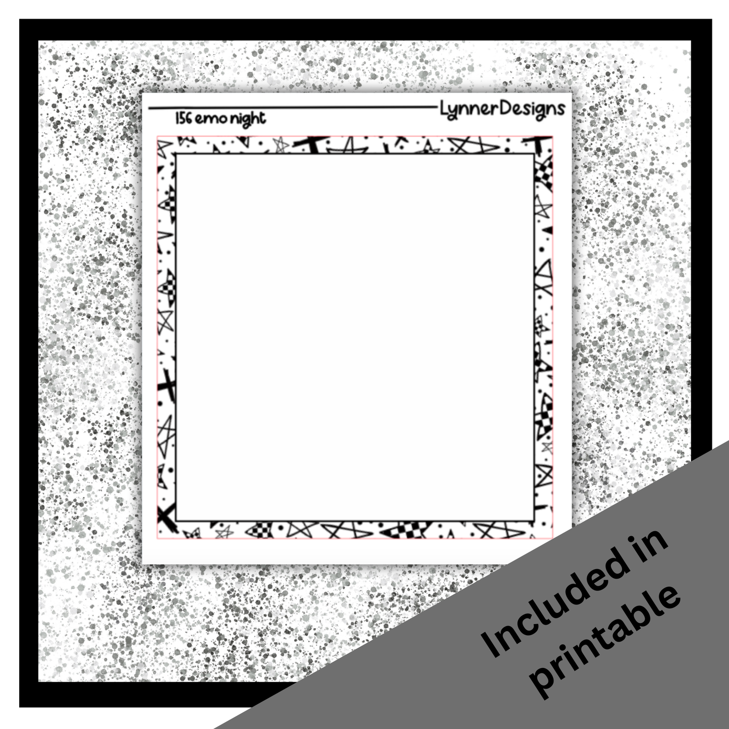 Printable - 156 Emo Night Foil Pack