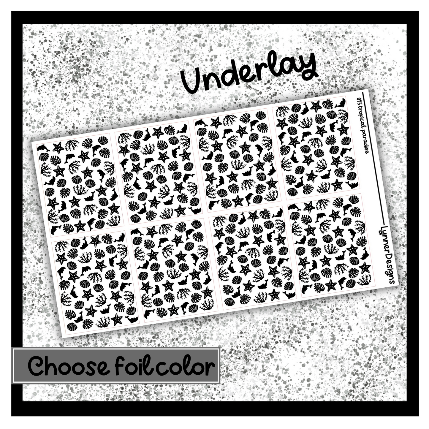 095 Tropical Paradise - Underlays