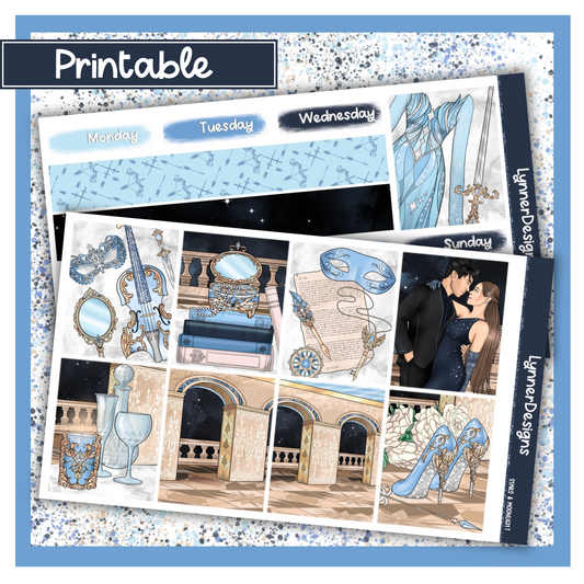 Printable - Stars & Moonlight Weekly Kit