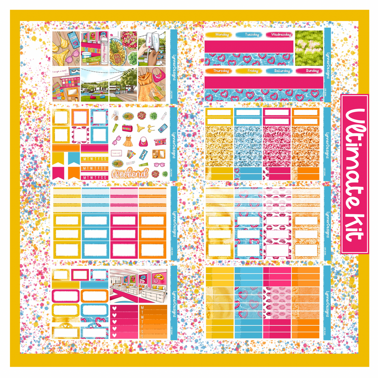 Printable - Love Island Weekly Kit