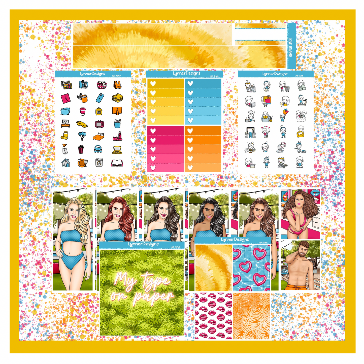 Printable - Love Island Weekly Kit