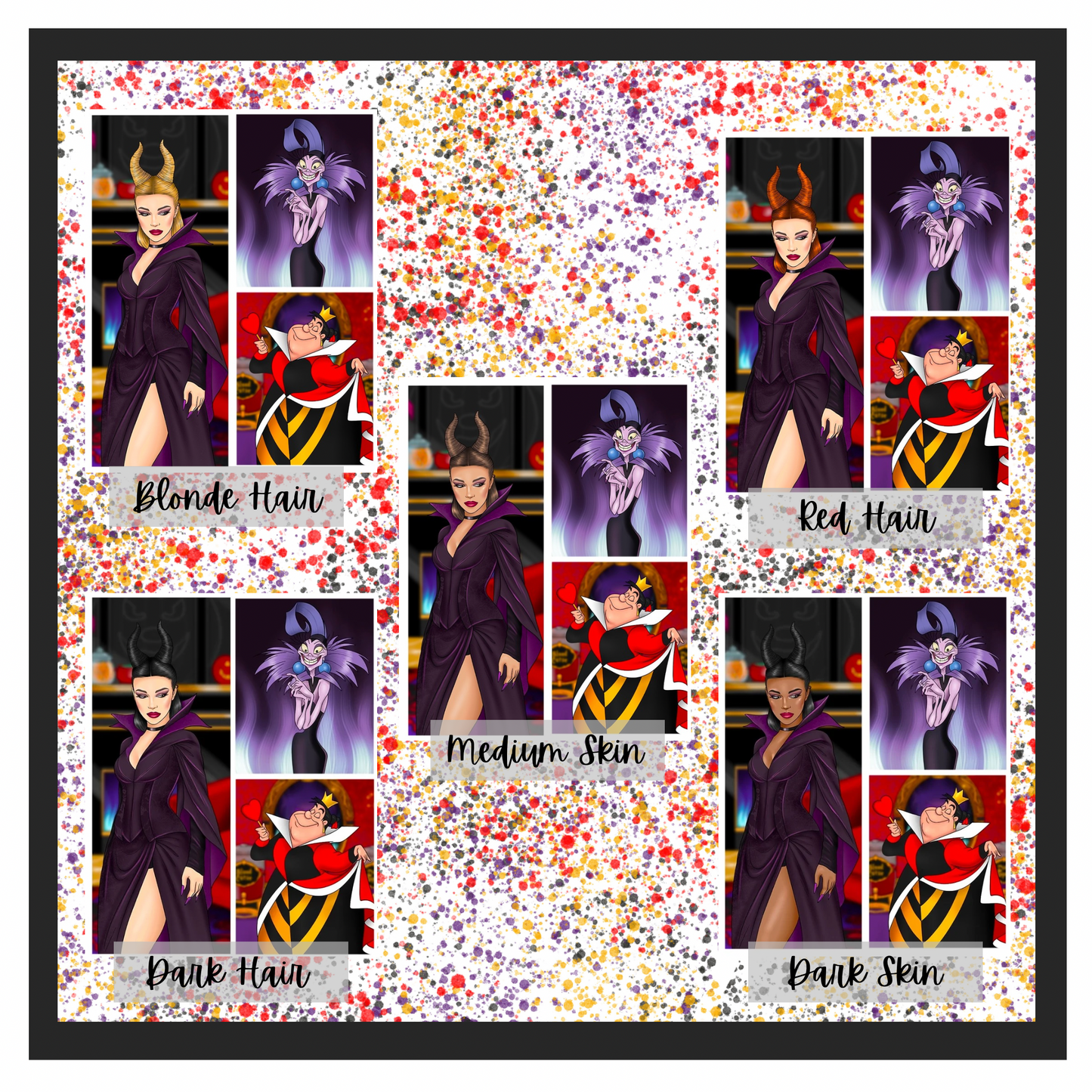 Printable - Chillin Like a Villain - Vertical Weekly Kit