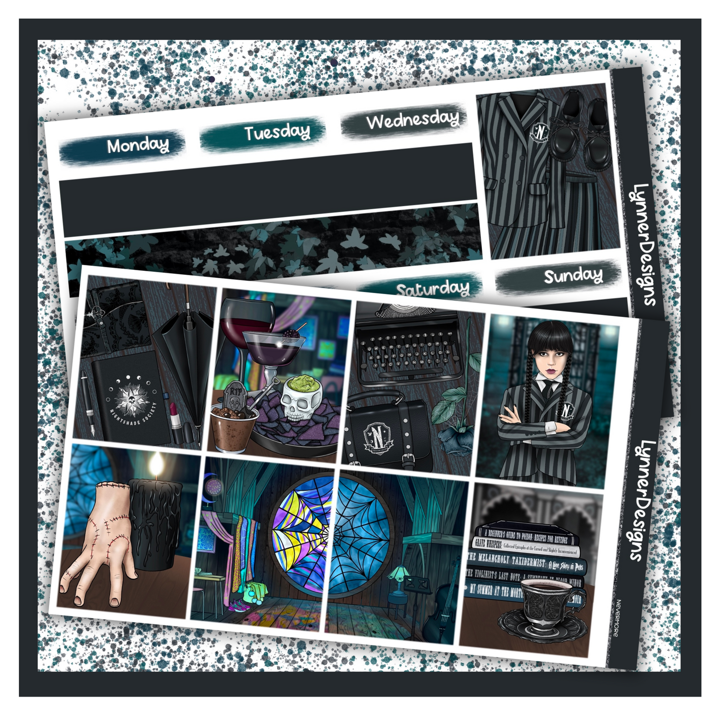 Nevermore - Vertical Weekly Kit