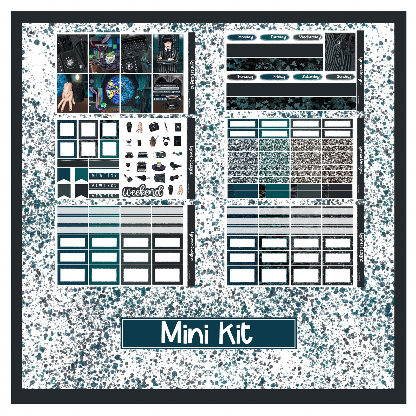 Nevermore - Vertical Weekly Kit